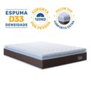 Ver imagem 2 de Colchão de Espuma D33 Pillow Top Comfort Luxo Casal 138cm