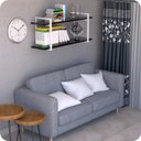 Ver imagem 2 de Prateleira Estilo industrial Para Sala Parede GND BP 120cm