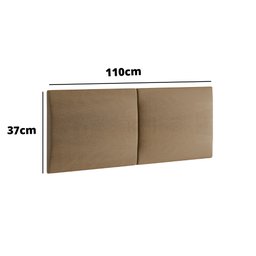 Painel Estofado Solteiro San Miguel 2 Módulos - 3