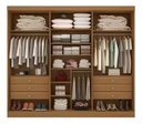 Ver imagem 2 de Guarda Roupa Casal da Vincci Ripado Cinamomo Ddoro