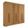 Guarda Roupa Casal da Vincci Ripado Cinamomo Ddoro - 1