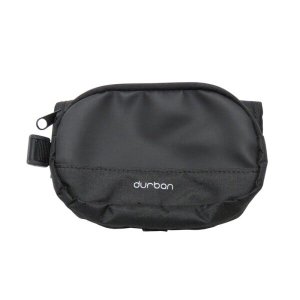 Mini Alforge Duplo de Quadro Durban Preto para Bicicletas