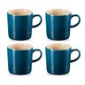 Caneca Espresso Le Creuset Cerâmica 100ml Deep Teal 4UND - 1