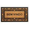 Capacho de Borracha Alagoas 02 Bege-preto 0,33x0,60m - 1