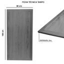 Ver imagem 3 de Tampo Mesa 1,5 m Madeira Maciça para Mesa de Jantar