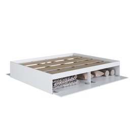 Cama Casal 4 Portas 140 Tokio Branco - 2