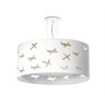 LUSTRE INFANTIL PENDENTE AVIÕES DUPLO 50X16: Cru - 1