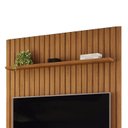 Ver imagem 5 de Painel Trento Ripado para Tvs até 75 Polegadas Freijó
