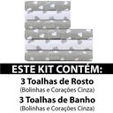 Ver imagem 2 de Kit 6 Peças Toalha Banho + Rosto Infantil Estampada 100 Algodão Felpuda Prisma Dohler Emcompre