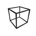 Ver imagem 1 de Cubo Decorativo - Quadrado Geométrico, Decoração Sala - Toque 3D
