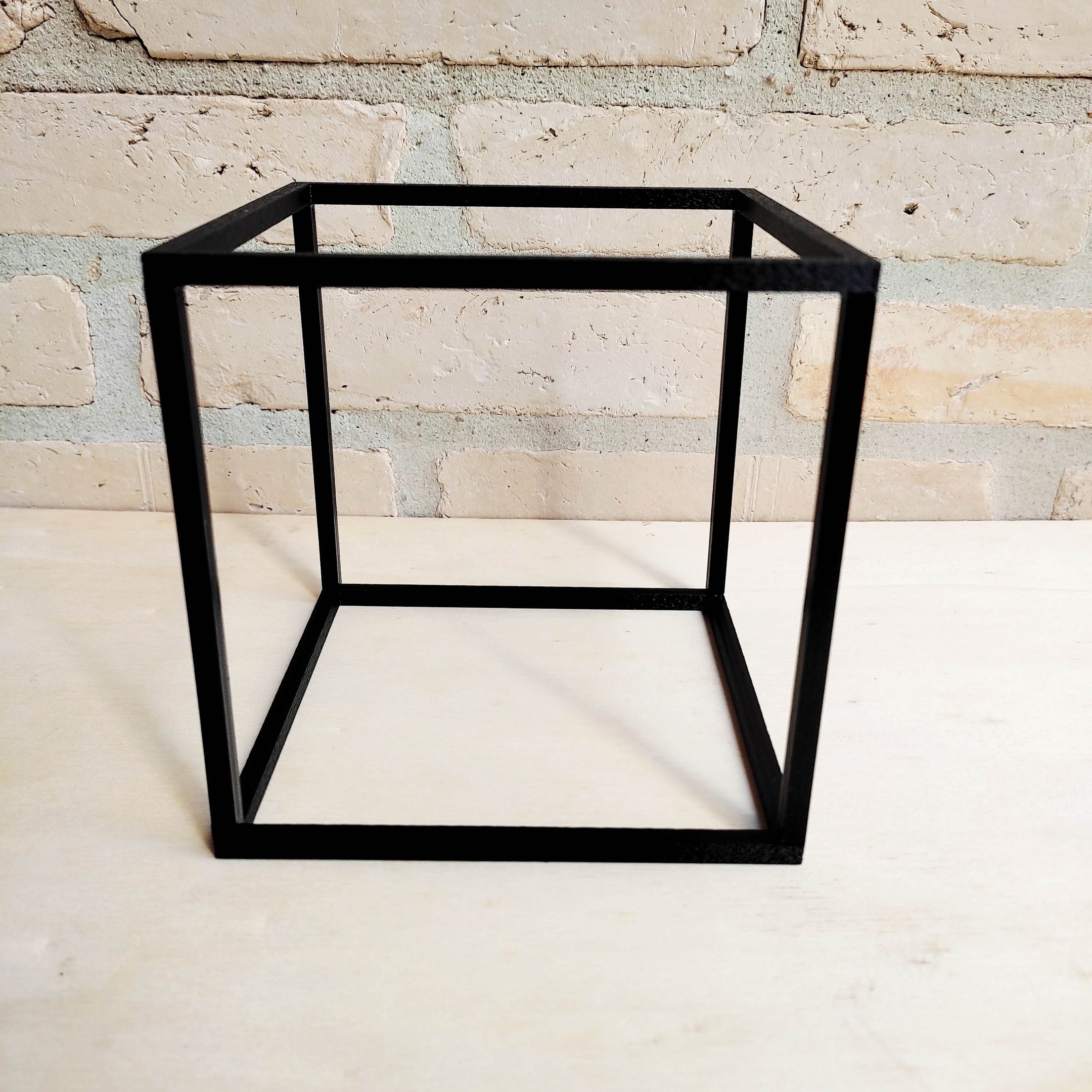 Cubo Decorativo - Quadrado Geométrico, Decoração Sala - Toque 3D - 2