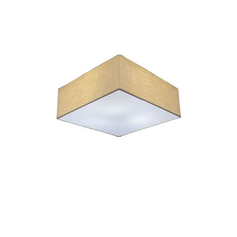 Plafon para Sala de Tv Quadrado Tv-3000 Cúpula Cor Palha