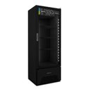 Ver imagem 2 de Refrigerador Metalfrio All Black Expositora Porta Vidro 403 Litros VB40AH 220V