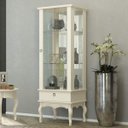 Ver imagem 1 de Cristaleira com Espelho 1 Porta de Vidro 1 Gaveta Condessa Edn Móveis