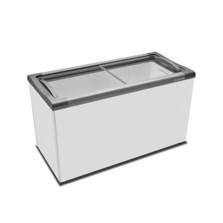 EXPOSITOR HORIZONTAL METALFRIO 388L 220V 2 PORTAS BRANCO (NF40)