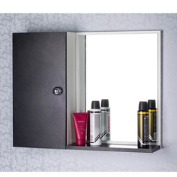 Armário Espelheira De Banheiro Suspenso Com Espelho Prateleira - 2