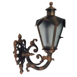 Arandela Colonial Ferro Incolustre 1513G Sinhá Grande Cobre - 1