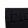Cabeceira Queen Piave Linho Preto 160X125X12 Ortobom - 3