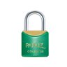 Cadeado com Chave 30mm Latão Verde Color Line Saco Plástico - 1