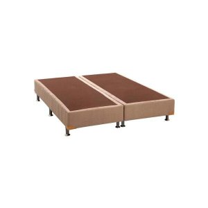 Base Box Queen Camurça Bege 158x198x23 Ortobom