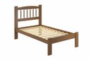 Ver imagem 2 de Cama de Solteiro de Madeira com Palitos Torneados Kasper - Imbuia