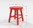 Ver imagem 5 de Conjunto Infantil Dalas Mesa com 4 Banquetas - Colorido