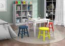 Ver imagem 1 de Conjunto Infantil Dalas Mesa com 4 Banquetas - Colorido