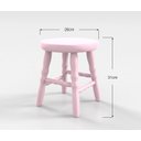 Ver imagem 6 de Conjunto Infantil Dalas Mesa com 4 Banquetas - Colorido