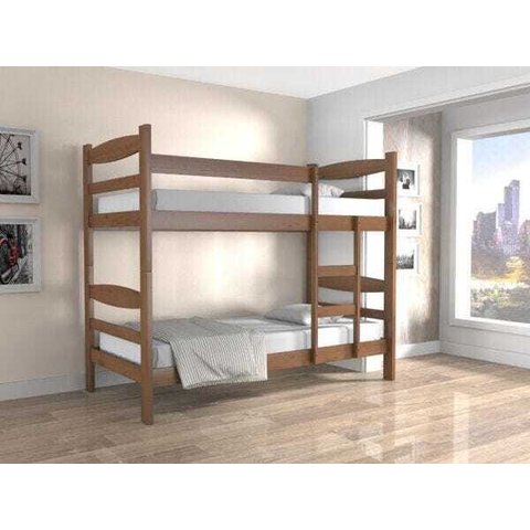 Beliche de Madeira Solteiro 303 Kasper - Imbuia