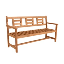 Conjunto Primavera com 3 Bancos Externos em Madeira Nobre Scholl - 2