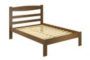Ver imagem 2 de Cama de Casal de Madeira Reta Kasper - Imbuia