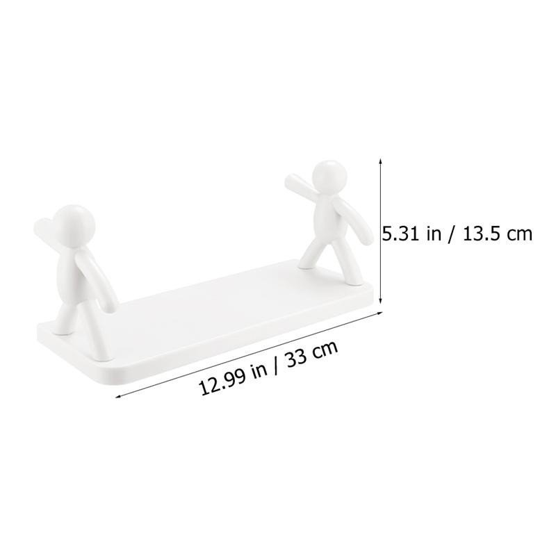 Suporte Organizador Cozinha Banheiro Plástico com Adesivo - 6