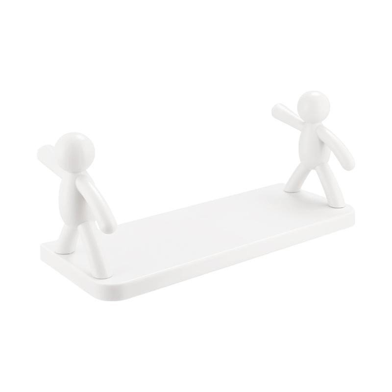 Suporte Organizador Cozinha Banheiro Plástico com Adesivo - 1