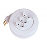 Extensao Eletrica Redonda 3 Tomadas 10a (2p X 0.75mm) - 3m - 1