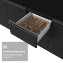 Ver imagem 6 de Armário de Cozinha Completa de Canto 445 Cm Suspenso Preto Nice Madesa 04