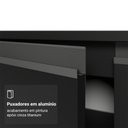 Ver imagem 7 de Armário de Cozinha Completa de Canto 445 Cm Suspenso Preto Nice Madesa 04