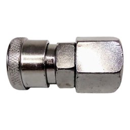 Engate Rápido Esfera Alta Vazão 1/2 Com Rosca Fêmea 1/4 - 1
