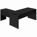 Ver imagem 4 de Mesa de Escritório Escrivaninha L 1,70m Pé Painel F5 Office Cor:preto
