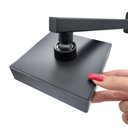 Ver imagem 7 de Chuveiro Quadrado Articulável Preto com Chuveirinho Limpeza Automática Aquecedor a Gás ou Solar