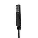 Ver imagem 5 de Chuveiro Quadrado Articulável Preto com Chuveirinho Limpeza Automática Aquecedor a Gás ou Solar