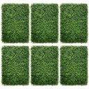 Ver imagem 1 de Kit 6 Jardim Vertical Artificial Buxinho Realista com Proteção contra Raios UV