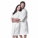 Ver imagem 2 de Roupão Adulto G Felpudo Malibú Algodão Lepper