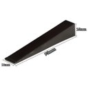 Ver imagem 2 de Cunha Plástica Preta para Aplicação em Assentamento Pisos Azulejos 50 Un + Nivelador para Piso Verde