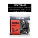 Ver imagem 4 de Cunha Plástica Preta para Aplicação em Assentamento Pisos Azulejos 50 Un + Nivelador para Piso Verde