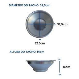 Fritadeira Industrial Elétrica Tacho 5 Litros Redondo Inox Cor Prateado 220v - 6
