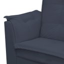 Ver imagem 5 de Poltrona de Amamentação com Puff Isabella Bellamado:azul Marinho