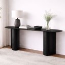 Ver imagem 6 de Aparador em Lâmina de Madeira Tauari com Design Orgânico Wave Oona Design Preto