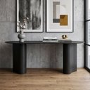 Ver imagem 5 de Aparador em Lâmina de Madeira Tauari com Design Orgânico Wave Oona Design Preto