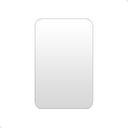 Ver imagem 1 de Espelho Decorativo Retangular Orgânico Lapidado 55x75cm Moderno Grande de Parede com Suporte