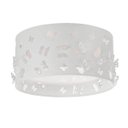 Ver imagem 1 de LUMINÁRIA INFANTIL PLAFON BORBOLETAS DUPLO BRANCO 30X16